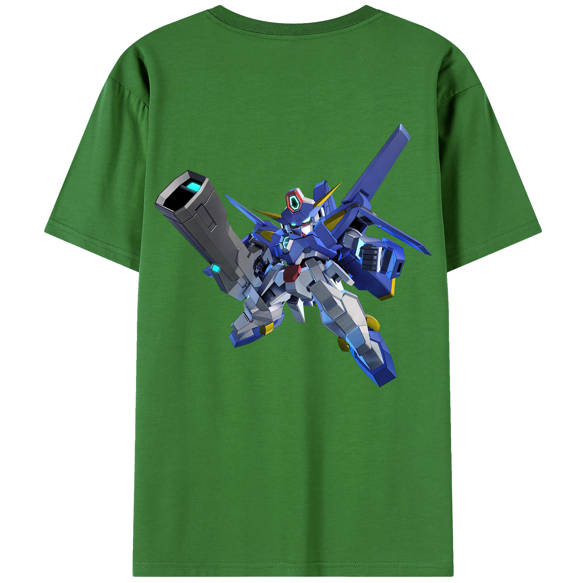（画像用） 機動戦士ガンダム Mobile Suit Gundam レディース半袖Tシャツ(バックプリント)